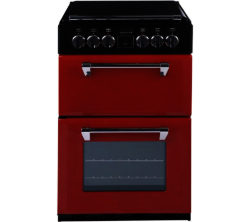 STOVES  Richmond 550E Electric Ceramic Cooker - Red